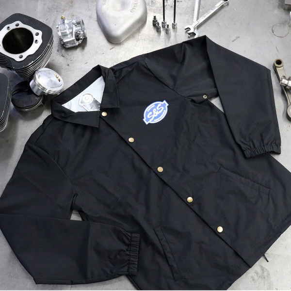 S&S CYCLE - JACKE SCHWARZ XXL