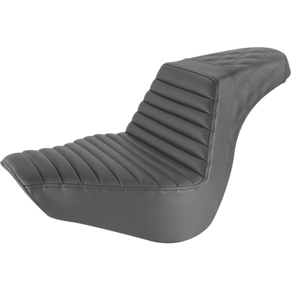 SADDLEMEN - SEAT STEP UP LS SOFTAL BK