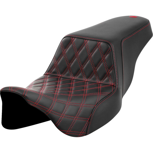 SADDLEMEN - ASIENTO STEP UP FRONTAL LS ROJO STIT