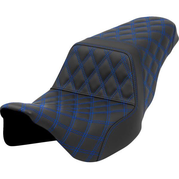 SADDLEMEN - SEAT STEP UP LS BLUE STITCH TO