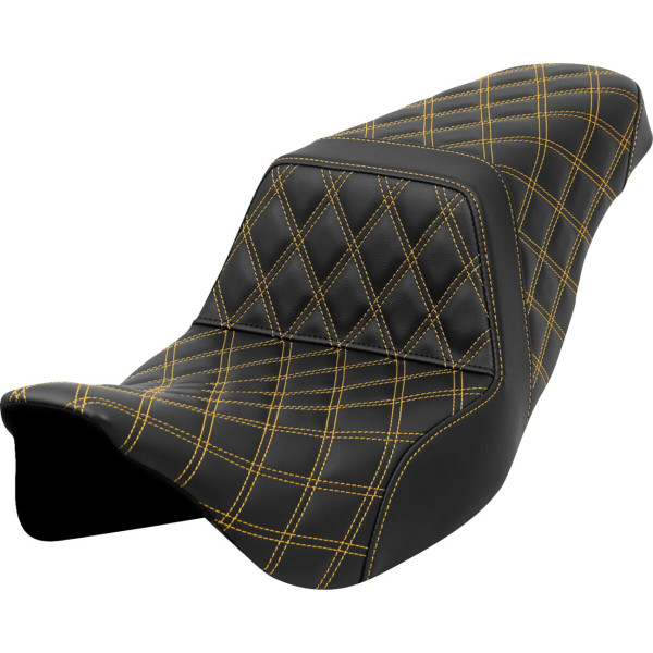 SADDLEMEN - SEAT STEP UP LS GOLD STITCH TO