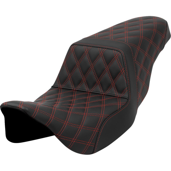 SADDLEMEN - SEAT STEP UP LS RED STITCH TOU