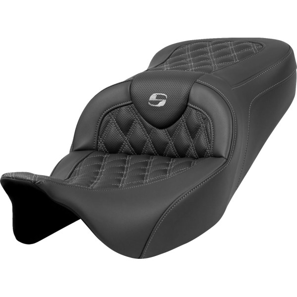 SADDLEMEN - SEAT ROADSOFA LS CUCITURA GRIGIA T