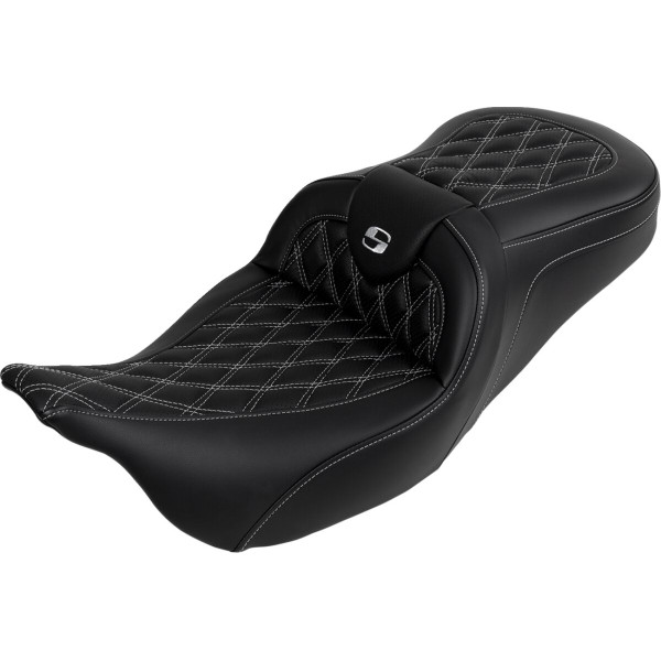 SADDLEMEN - SEAT ROADSOFA LS CON COSTURA PLATEADA