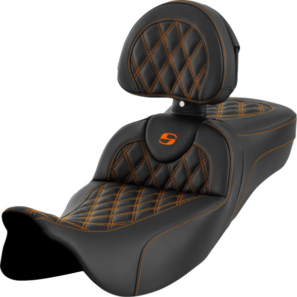 SADDLEMEN - SEAT ROADSOFA LS EXT RCH ARANCIONE