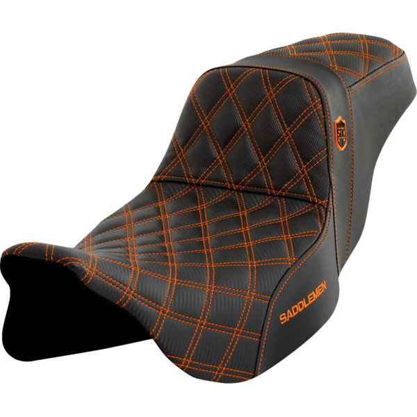 SADDLEMEN - SEAT SDC PERF GRIPPER NARANJA S