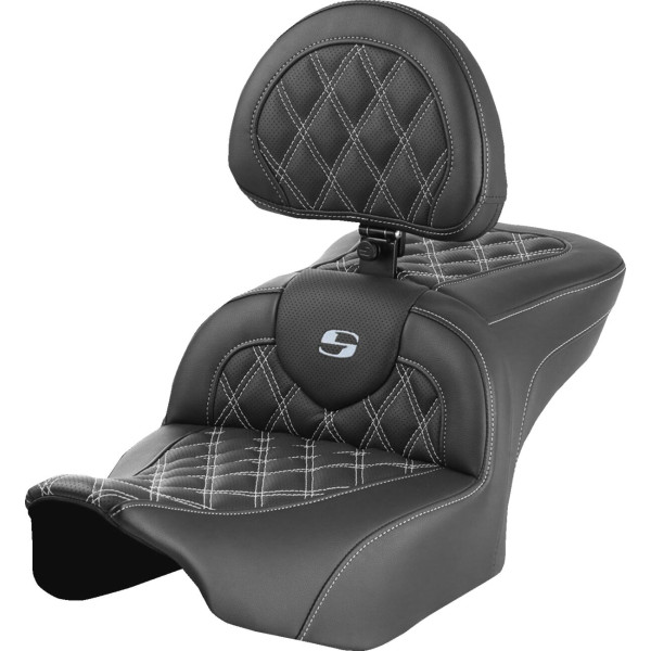 SADDLEMEN - SEAT ROADSOFA LS CON COSTURA PLATEADA