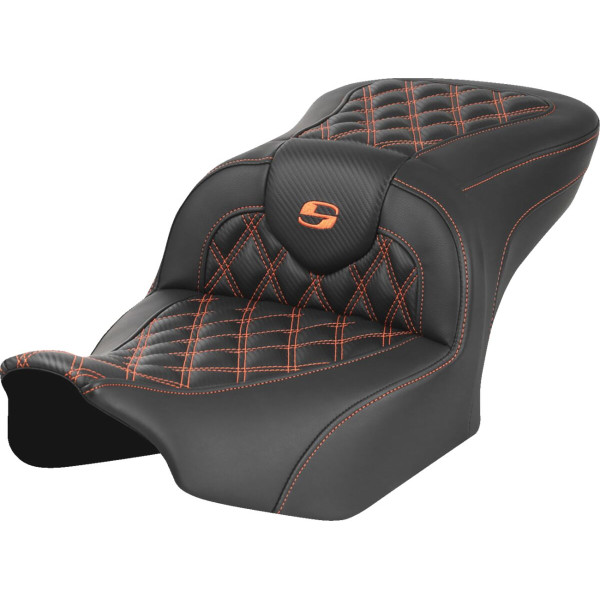 SADDLEMEN - SEAT ROADSOFA LS CF ORANGE STI