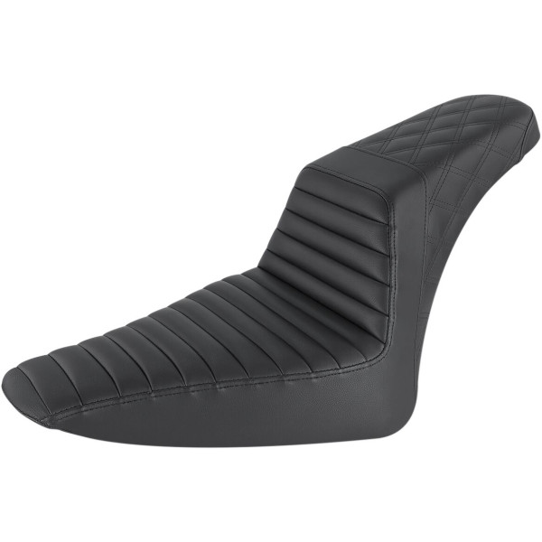 SADDLEMEN - SEAT STEPUP TR LS BLCK