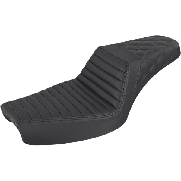 SADDLEMEN - SEAT STEPUP TR LS BLCK