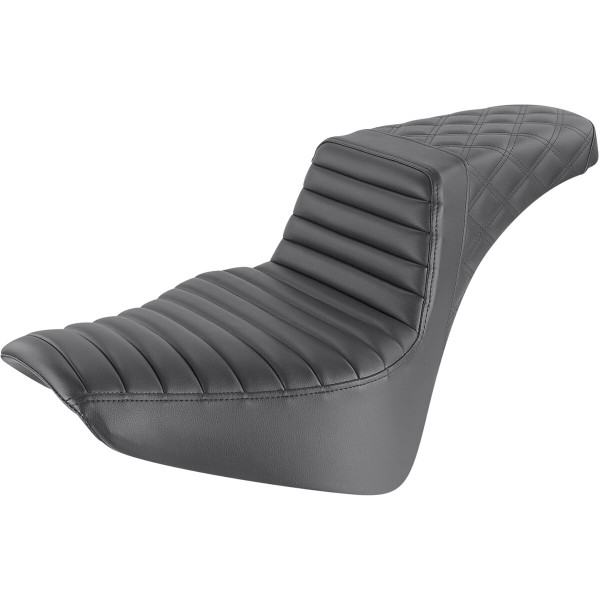 SADDLEMEN - SEAT STEPUP TR & LS BLACK