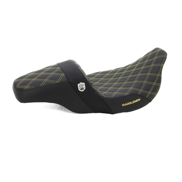 SADDLEMEN - SEAT SDC PERF GRIP GLD ST