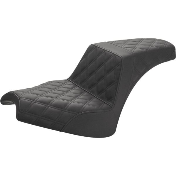 SADDLEMEN - SEAT STEP UP LS BLACK