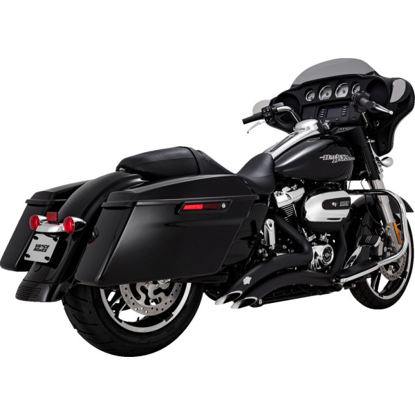 VANCE & HINES - AUSPUFF BIG-R BLK.17+FL