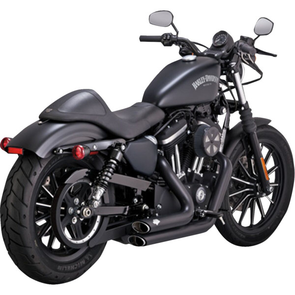 VANCE & HINES - EXHAUST S-SHT STAG BLK.XL