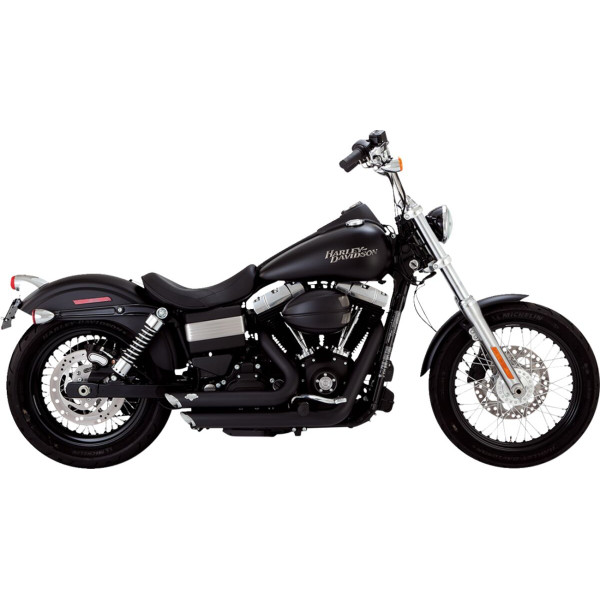 VANCE & HINES - AUSPUFF.BL.SS STAG.12-17DYNA