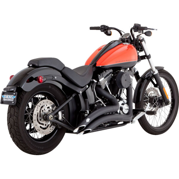 VANCE & HINES - AUSPUFF BIG RADIUS MATTE SCHWARZ 8