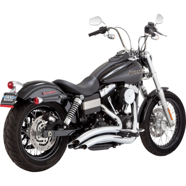 VANCE & HINES - EXHAUST BIG RADIUS CHROME 06-0