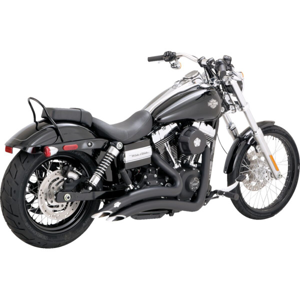 VANCE & HINES - ESCAPE BIG RADIUS NEGRO MATE 0