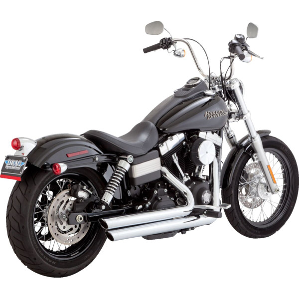 VANCE & HINES - EXHAUST BIG SHOTS STAGGERED CH