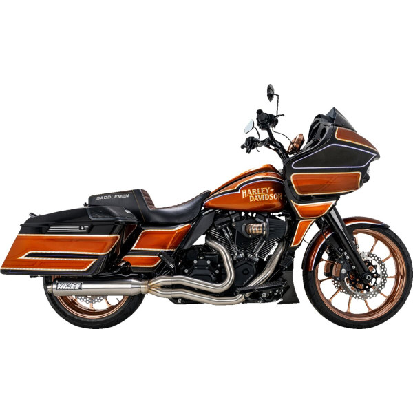 VANCE & HINES - AUSPUFF SUPERSPORT 2-1 BRUSHED