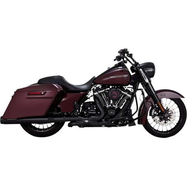 VANCE HINES TORQUER 450 SLIP-ON SCHALLDÄMPFER SCHWARZ HARLEY TOURING AB 2017