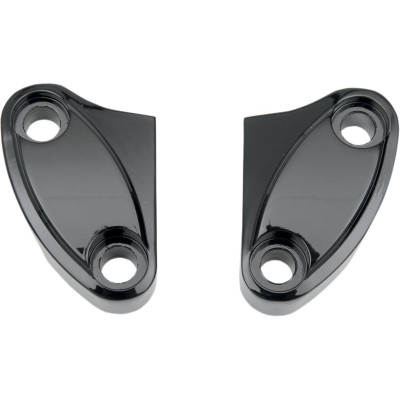 DRAG SPECIALTIES - CLAMP H/B 2PC BLK