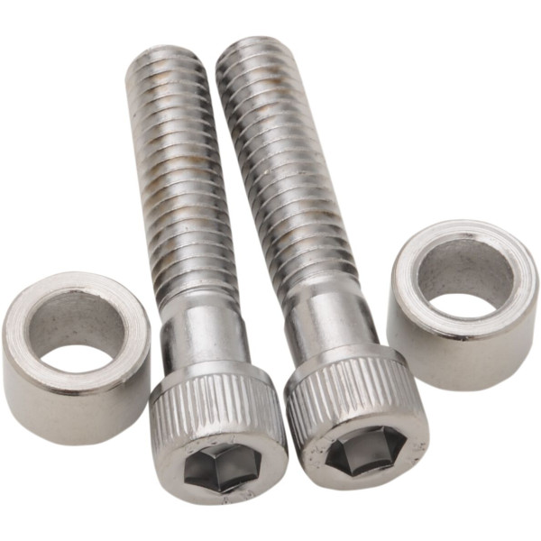 DRAG SPECIALTIES - SCREWS H/B W/SPACERS