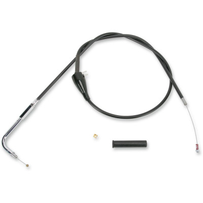 DRAG SPECIALTIES - CABLE IDLE+CRUISE VINYL BLACK