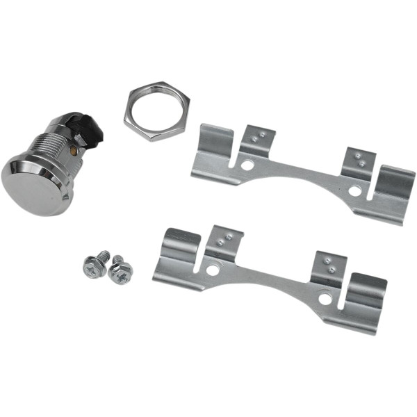 DRAG SPECIALTIES - LATCH GAS DOOR CHR 92-19