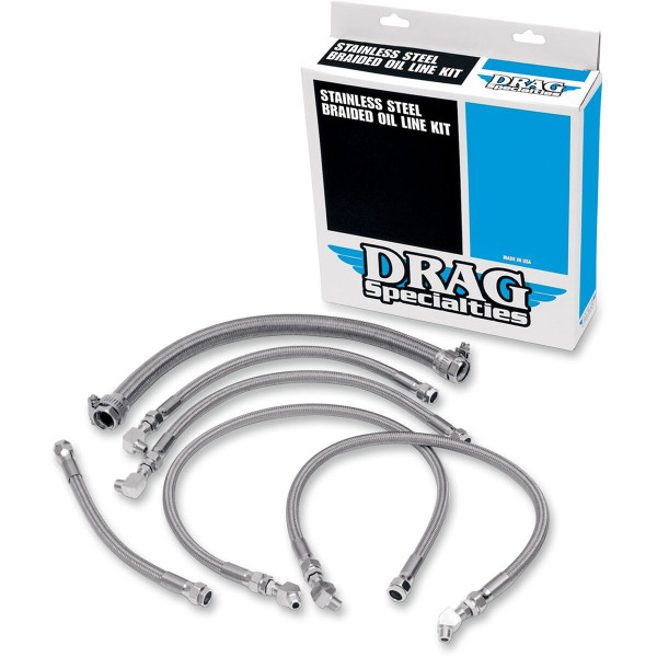 DRAG SPECIALTIES - SS KIT LINEA OLIO 87-89 ST