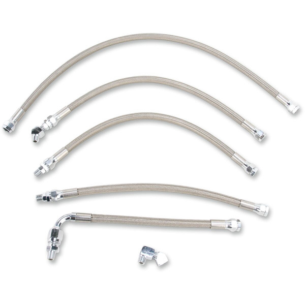 DRAG SPECIALTIES - SS OIL LINE KIT 91-94 FXR