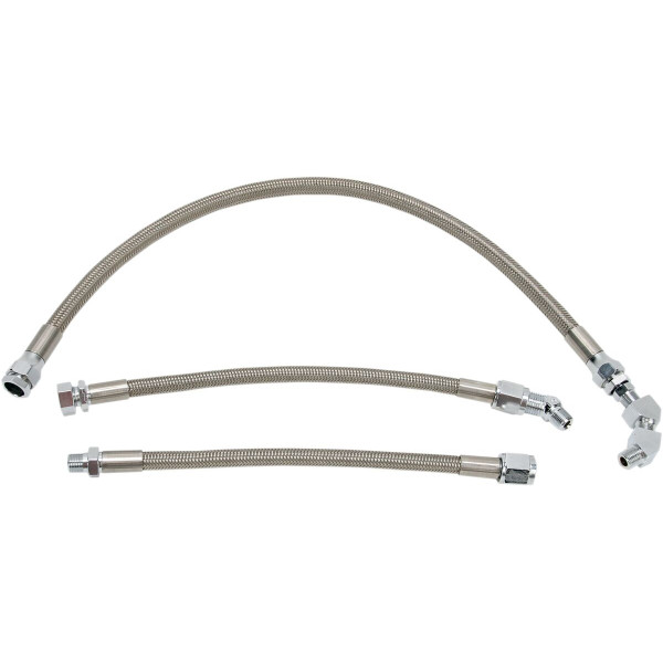 DRAG SPECIALTIES - SS OIL LINE KIT 94-02 XL