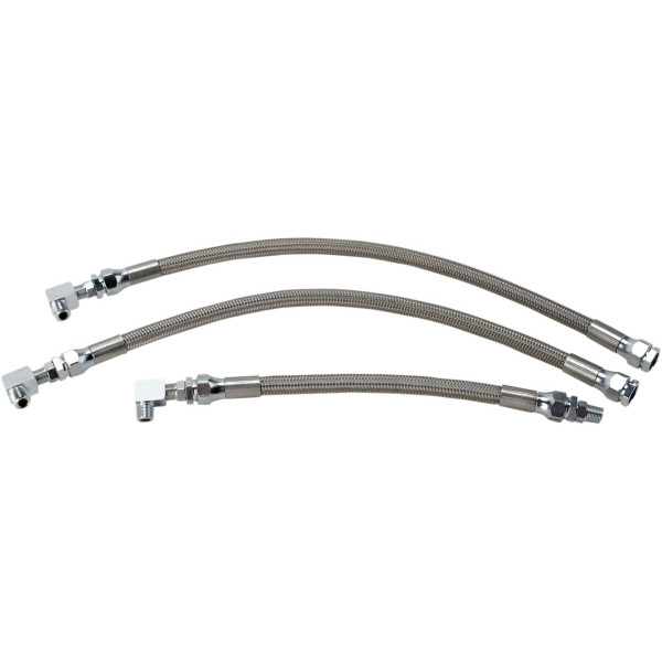 DRAG SPECIALTIES - SS OIL LINE KIT 92-98DYNA