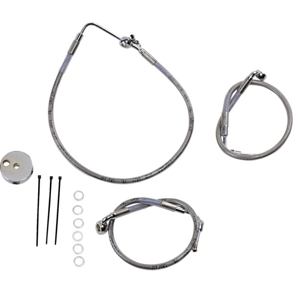 DRAG SPECIALTIES - FRT BRAKE LINE 96-00 FXDL