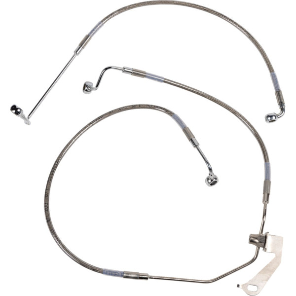 DRAG SPECIALTIES - BRAKE LINE RR NON ABS SS