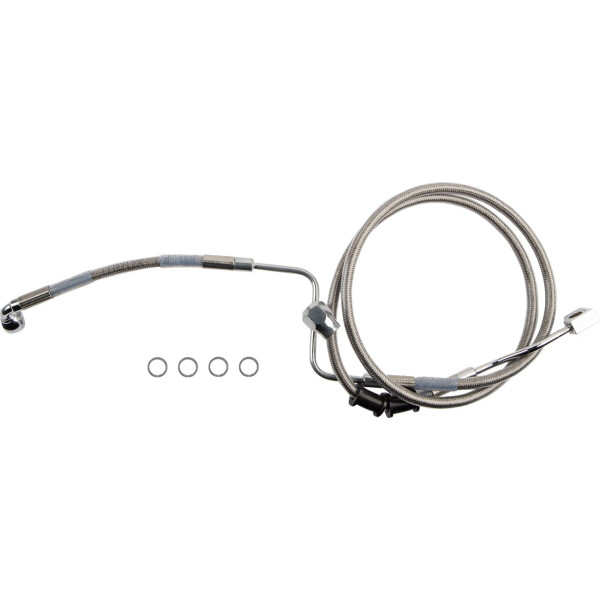 DRAG SPECIALTIES - BRAKE LINE RR ABS SS