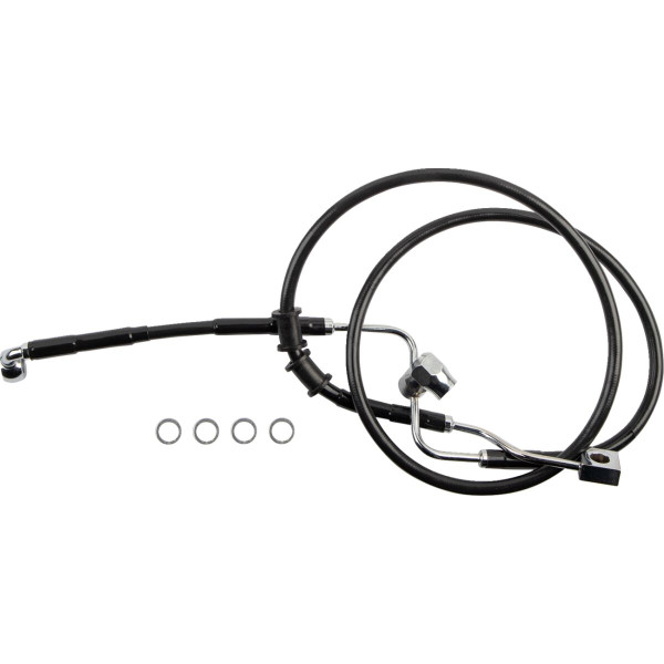 DRAG SPECIALTIES - BRAKE LINE RR ABS BL