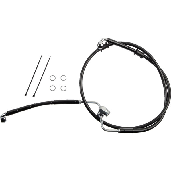 DRAG SPECIALTIES - BRAKE LINE RR NON ABS BL