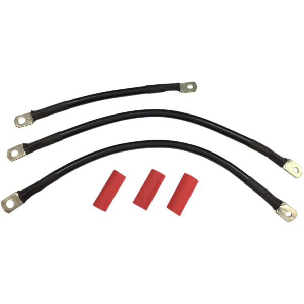 DRAG SPECIALTIES - CABLE SET BAT BLK 93-08FL