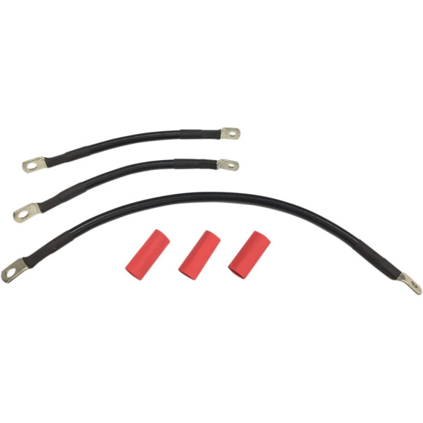 DRAG SPECIALTIES - CABLE SET BAT BLK 91-03DY