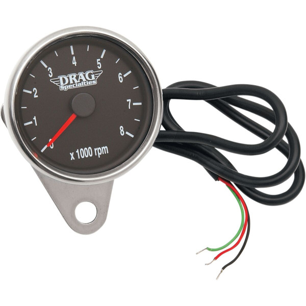 DRAG SPECIALTIES - TACHOMETER BLK FACE