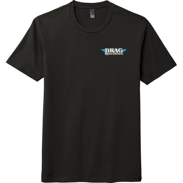 DRAG SPECIALTIES - T-SHIRT DRAG NEGRO SLIM M