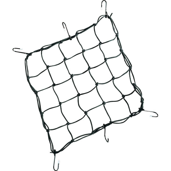 DRAG SPECIALTIES - 15X15 CARGO NET-BLK 6 H