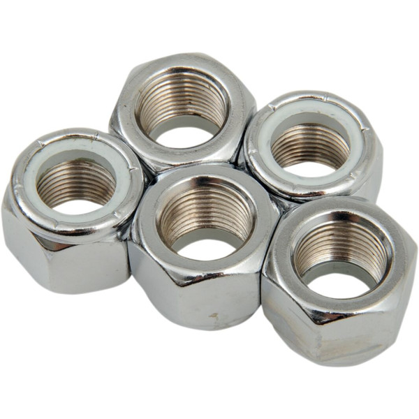 DRAG SPECIALTIES - 5/8-18 CHR NYLON NUT