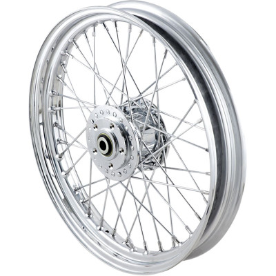 DRAG SPECIALTIES - 19 CHROME WHEEL DUAL DISC