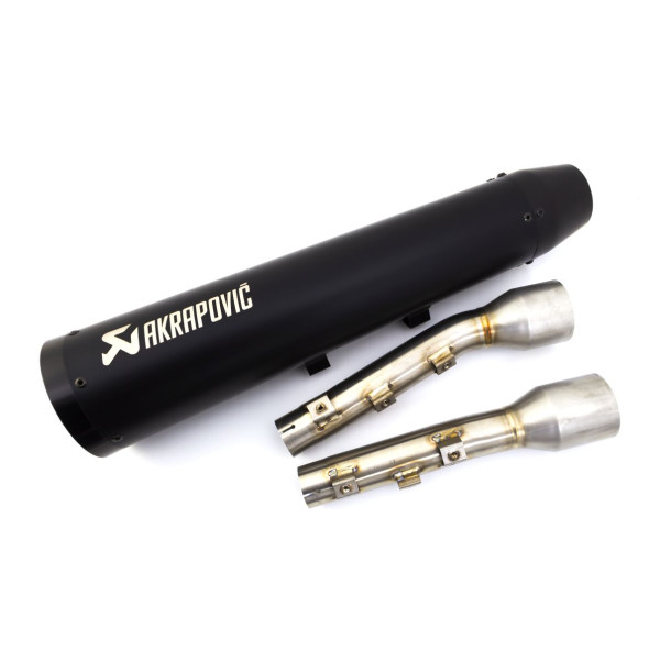 AKRAPOVIC - MUFFLER SS BLK SCR950