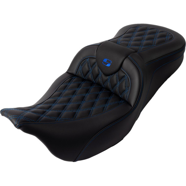 SADDLEMEN - SEAT ROADSOFA LS W/BR BLAUE STI