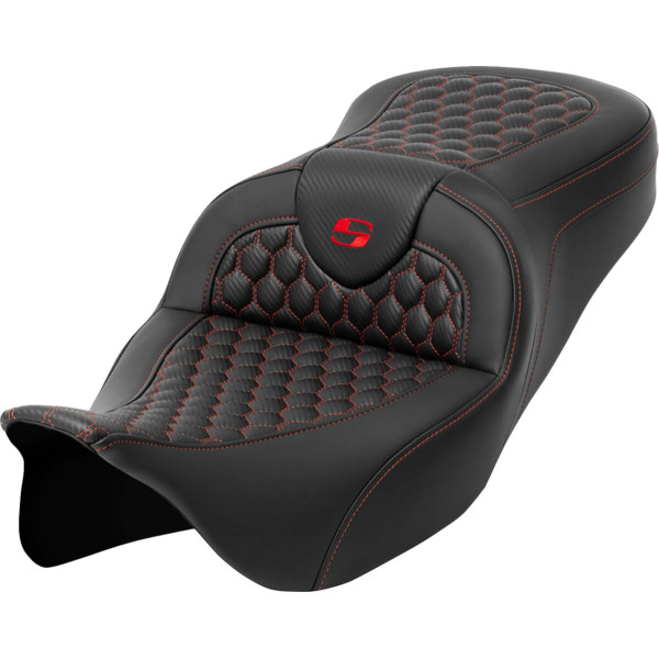 SADDLEMEN - SEAT ROAD SOFA HC CUCITURA ROSSA