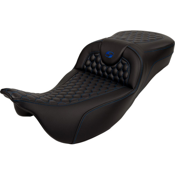 SADDLEMEN - SEAT ROAD SOFA HC CUCITURA BLU